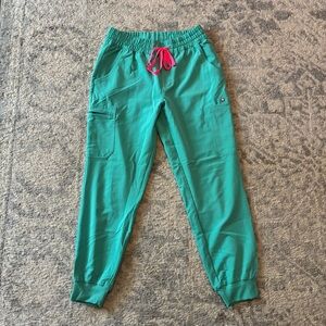 Figs Surgical Green Uman Joggers- M